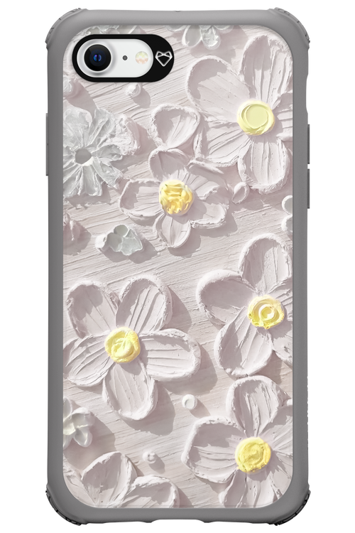 White Flowers 2.0 - Apple iPhone 8