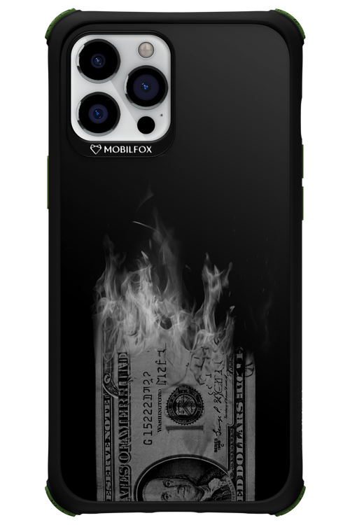 Money Burn B&W 2.0 - Apple iPhone 12 Pro Max