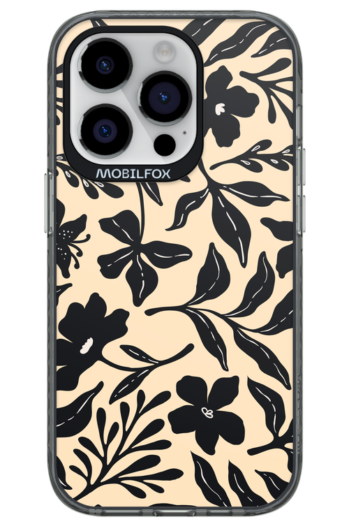 Black Flowers 2.0 - Apple iPhone 14 Pro