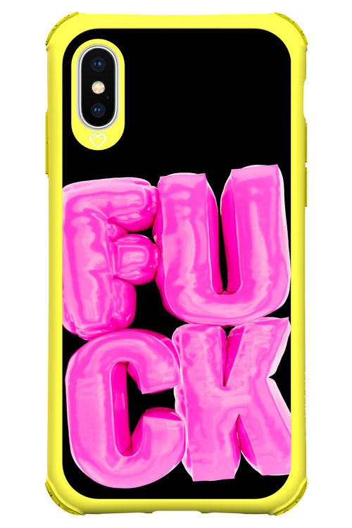 F*ck Black - Apple iPhone XS