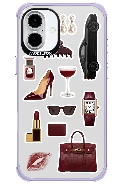 Classy Burgundy 2.0 - Apple iPhone 16 Plus