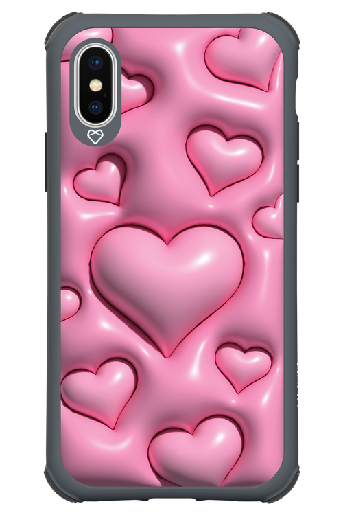 Hearts - Apple iPhone XS