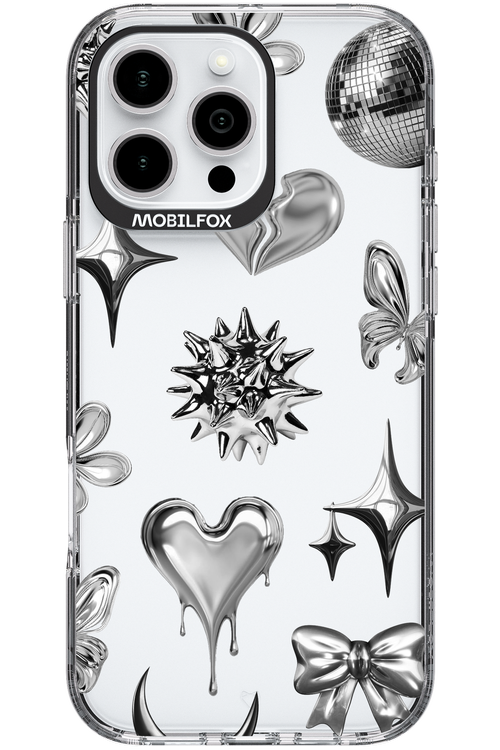 Silver Zone Transparent - Apple iPhone 16 Pro Max