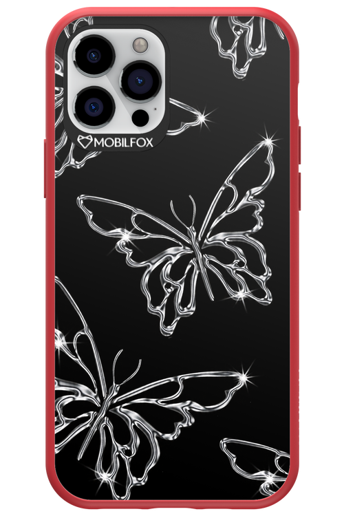 Silver Butterfly 2.0 - Apple iPhone 12 Pro