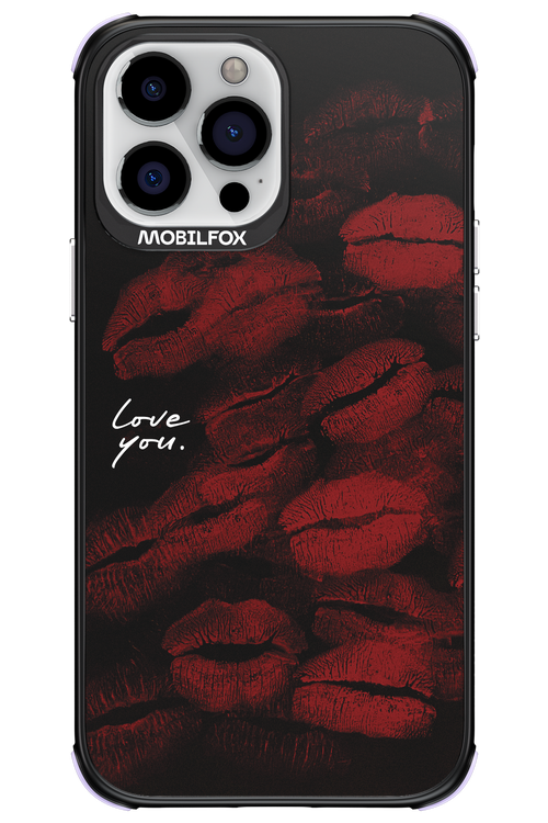 LOVE U BLACK 2.0 - Apple iPhone 13 Pro Max