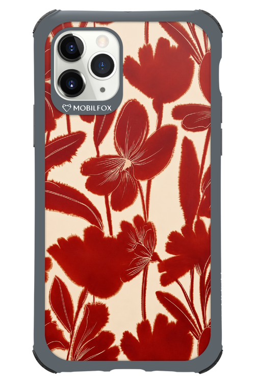 Burgundy Flowers 2.0 - Apple iPhone 11 Pro