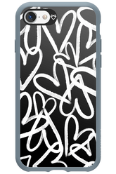 Heart Lines - Apple iPhone 8