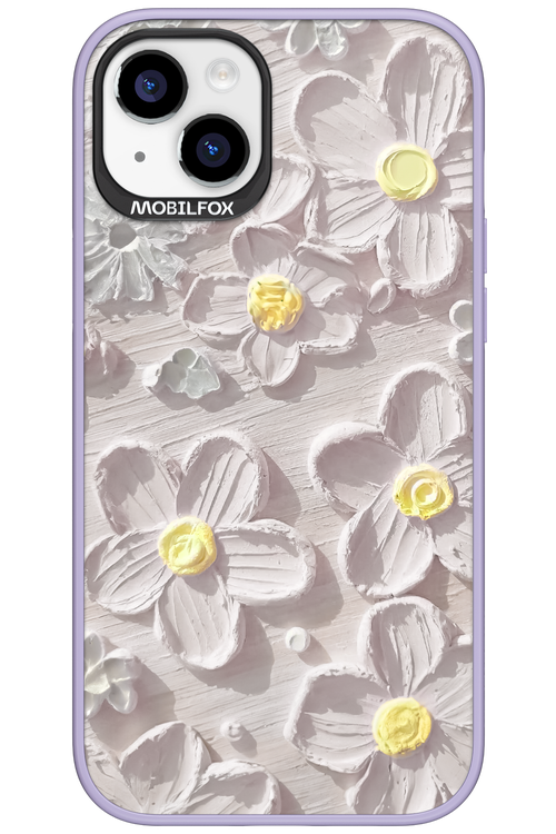 White Flowers 2.0 - Apple iPhone 15 Plus