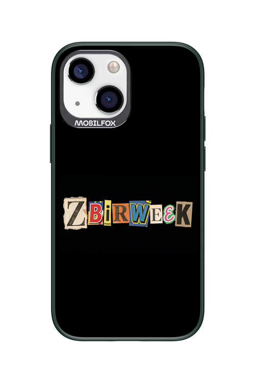 Zbirweek (black) 2.0 - Apple iPhone 13 Mini