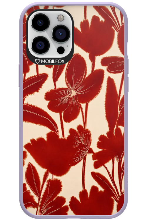 Burgundy Flowers 2.0 - Apple iPhone 12 Pro Max