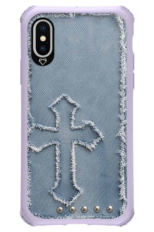 Crossed Denim 2.0 - Apple iPhone X
