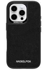 Logo White Leather 2.0 - Apple iPhone 16 Pro