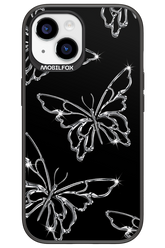 Silver Butterfly 2.0 - Apple iPhone 15