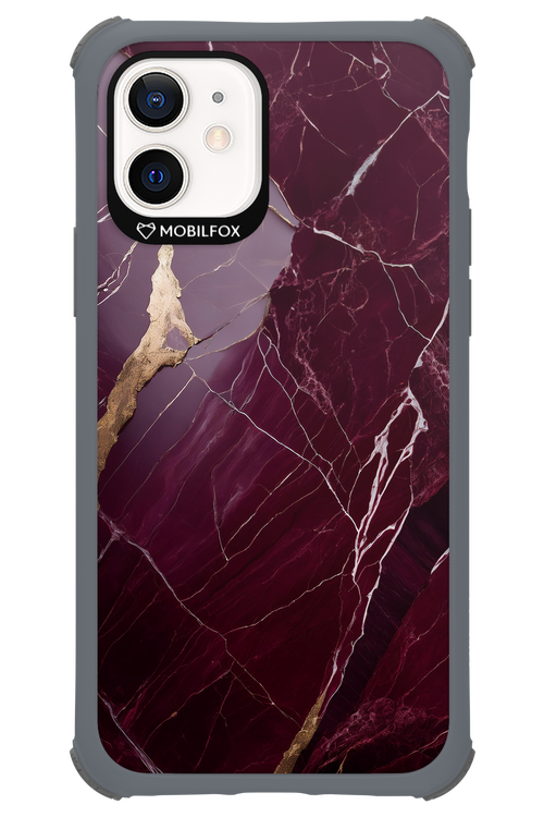 Burgundy Marble 2.0 - Apple iPhone 12
