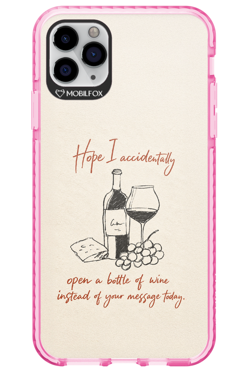 Bottle of wine 2.0 - Apple iPhone 11 Pro Max