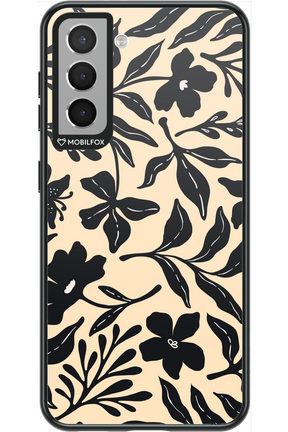 Black Flowers 2.0 - Samsung Galaxy S21
