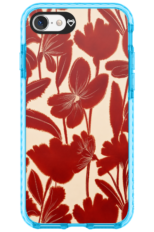 Burgundy Flowers 2.0 - Apple iPhone 7