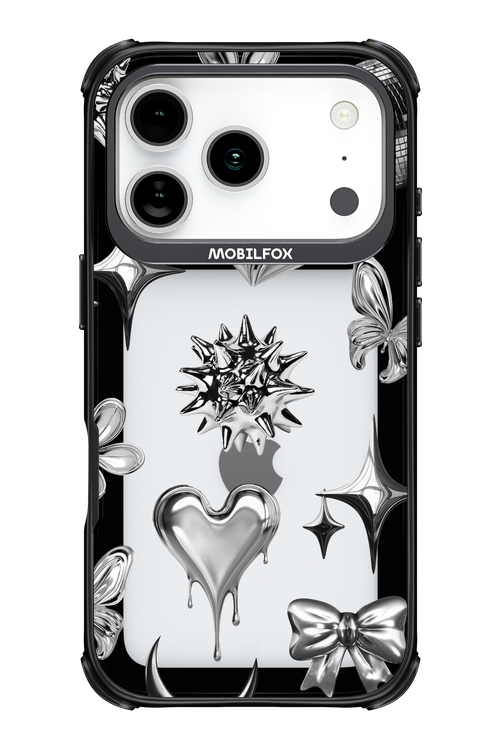 Silver Zone Transparent - Apple iPhone 17 Pro