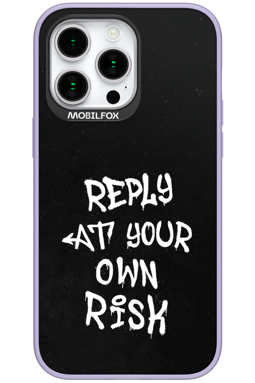 Risk Black 2.0 - Apple iPhone 15 Pro Max