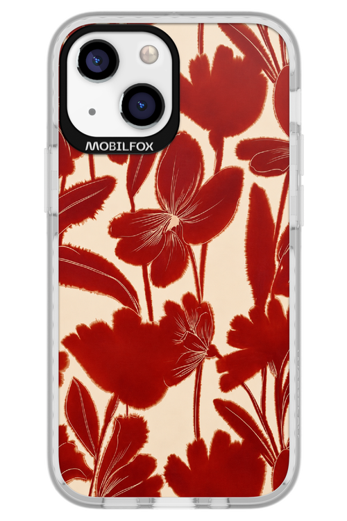 Burgundy Flowers 2.0 - Apple iPhone 13 Mini