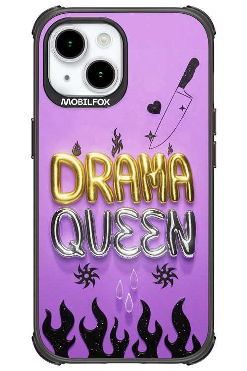 Drama Queen Purple - Apple iPhone 15