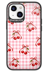 Pink Cherry Checked 2.0 - Apple iPhone 13 Mini