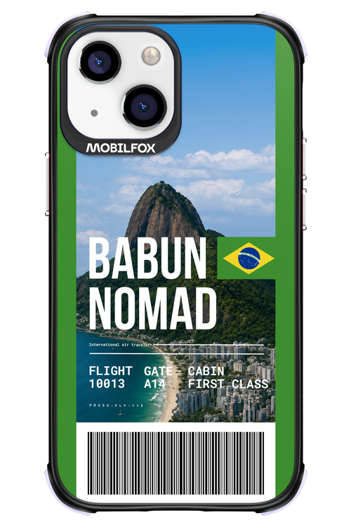 BABUN NOMAD (fly ticket) 2.0 - Apple iPhone 13 Mini