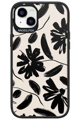 Monochrome Flowerss 2.0 - Apple iPhone 14 Plus
