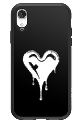 Heart Black - Apple iPhone XR