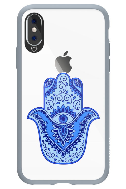Hamsa Blue - Apple iPhone X