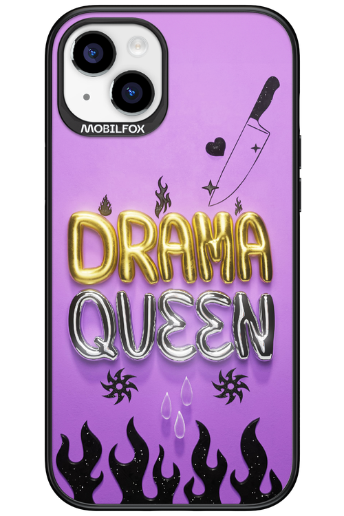 Drama Queen Purple - Apple iPhone 15 Plus