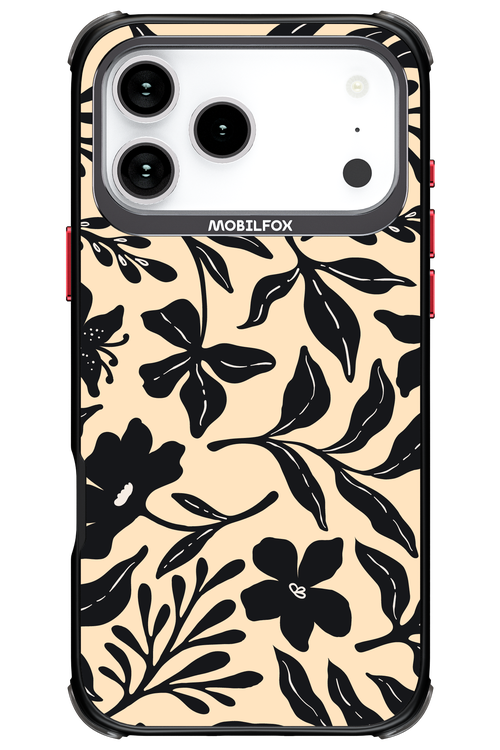 Black Flowers 2.0 - Apple iPhone 17 Pro Max