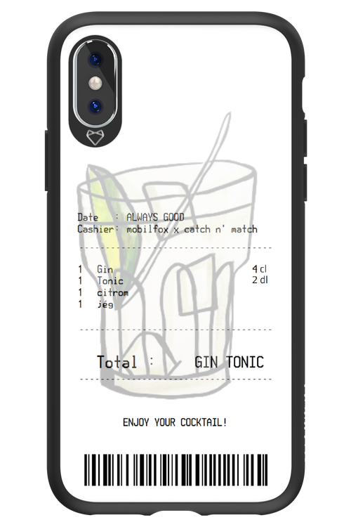 gin tonic - Apple iPhone X