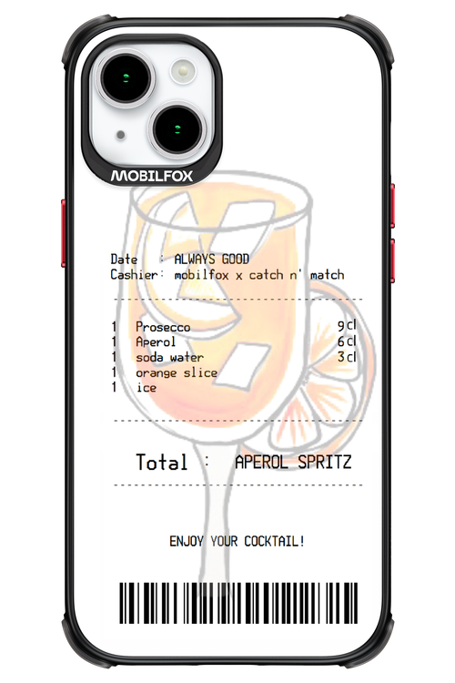 aperol spritz cocktail - Apple iPhone 15 Plus