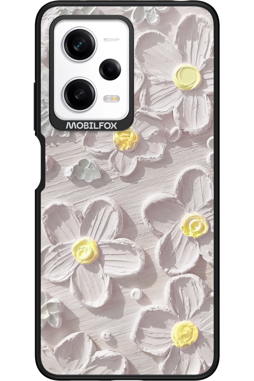 White Flowers - Xiaomi Redmi Note 12 Pro 5G