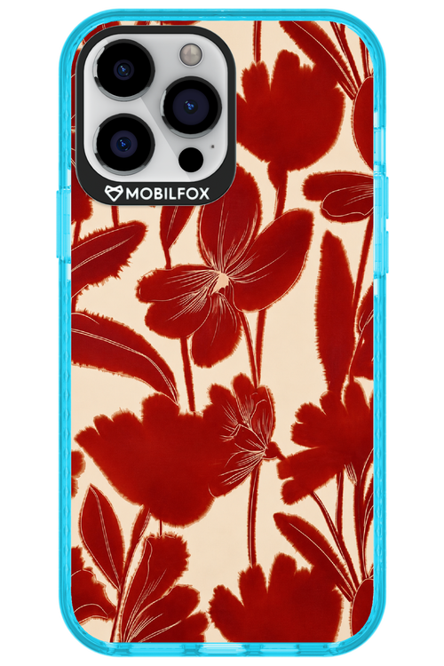 Burgundy Flowers 2.0 - Apple iPhone 13 Pro Max