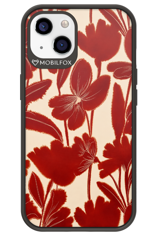 Burgundy Flowers 2.0 - Apple iPhone 13