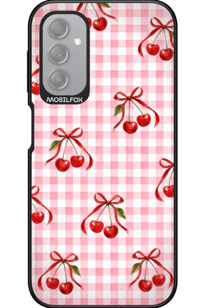 Pink Cherry Checked 2.0 - Samsung Galaxy A14