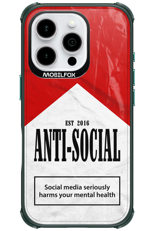 ANTI-SOCIAL II 2.0 - Apple iPhone 16 Pro