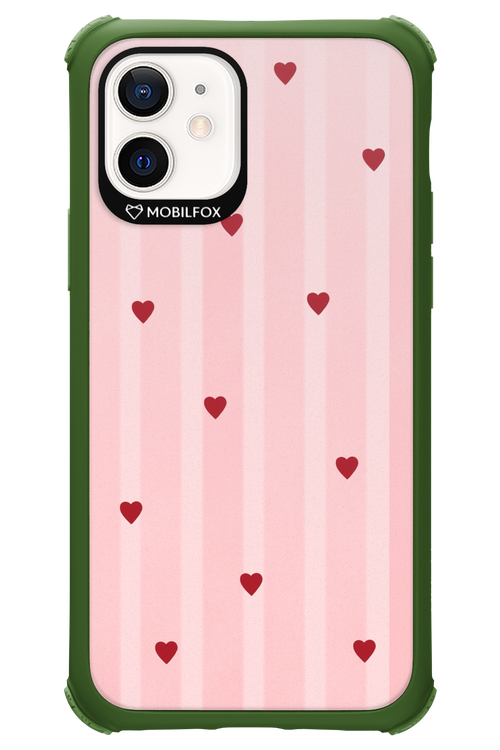 Red Little Hearts 2.0 - Apple iPhone 12