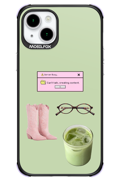 Matcha Babe - Apple iPhone 15 Plus