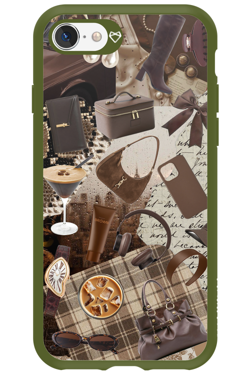 Brown Love 2.0 - Apple iPhone 8
