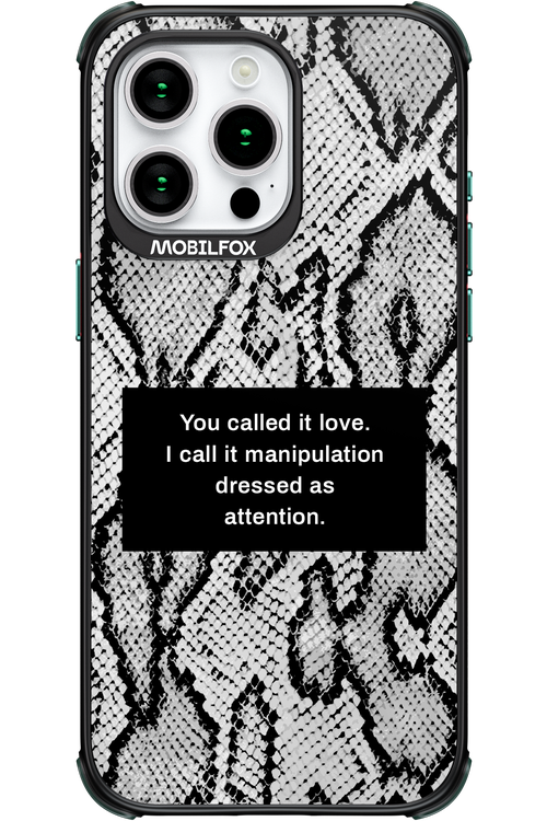 Manipulation 2.0 - Apple iPhone 15 Pro Max