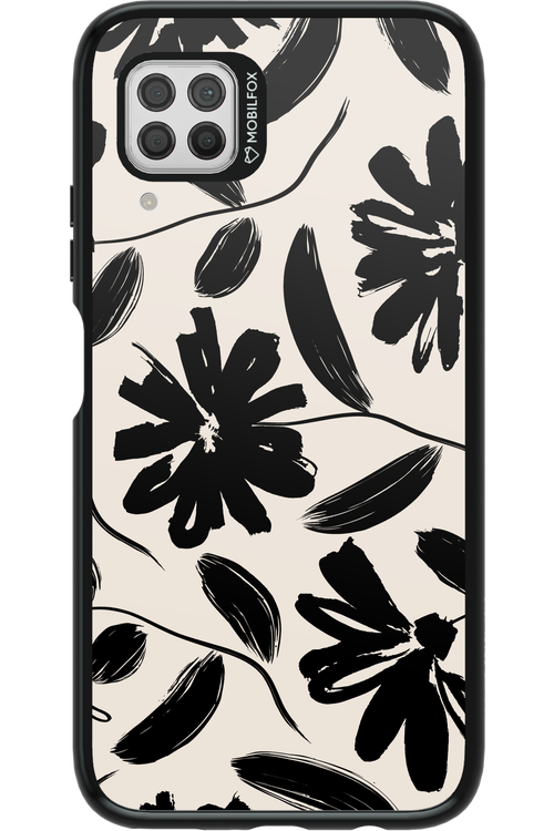 Monochrome Flowerss 2.0 - Huawei P40 Lite