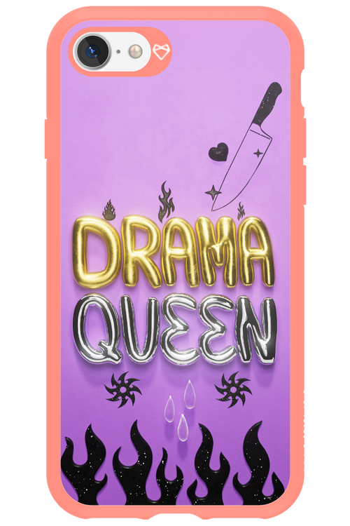 Drama Queen Purple - Apple iPhone 7