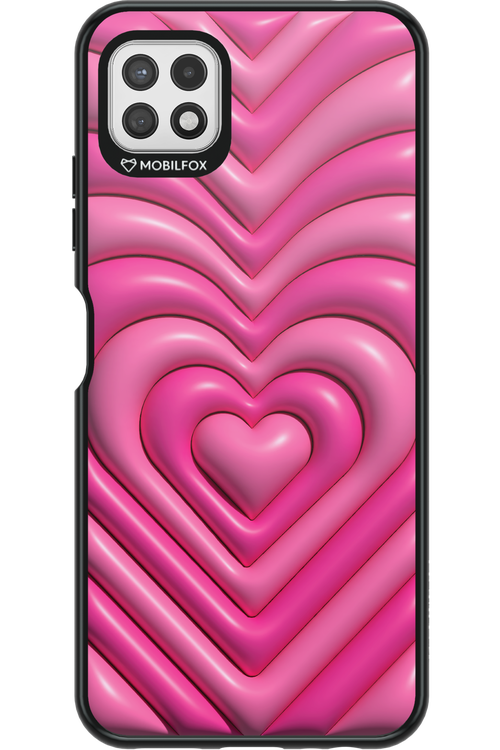 Puffer Heart - Samsung Galaxy A22 5G