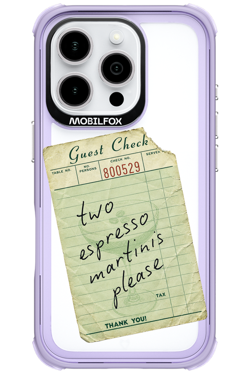 Espresso Martini 2.0 - Apple iPhone 16 Pro