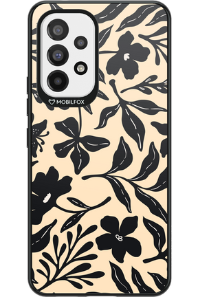 Black Flowers 2.0 - Samsung Galaxy A53
