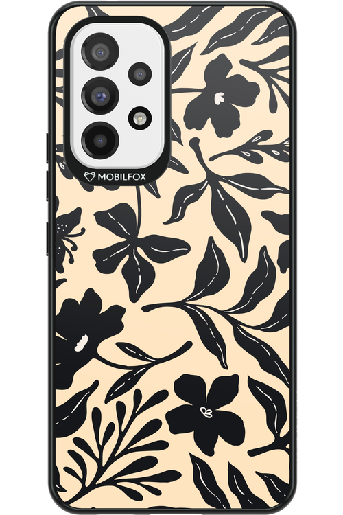 Black Flowers 2.0 - Samsung Galaxy A53