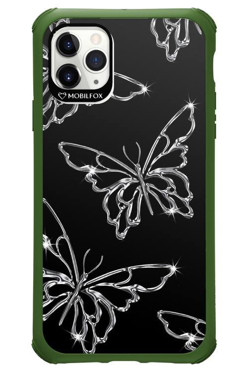 Silver Butterfly 2.0 - Apple iPhone 11 Pro Max